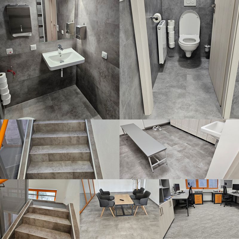 Podlahy a toalety ve firmě JIMI CZ
